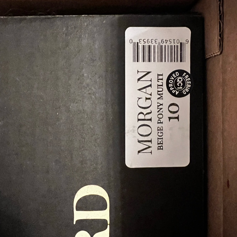 Freebird Morgan Tan and Cream Ankle Booties - Picture 5 of 5